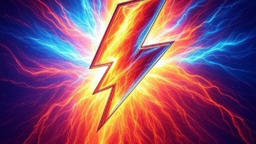 lightning bold icon